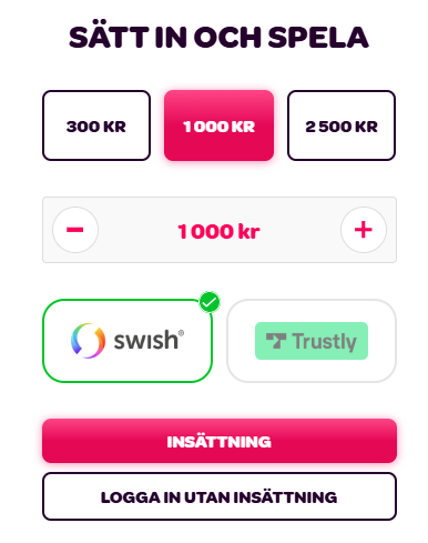 CasinoCherry screenshot: Cherry Casino Deposit