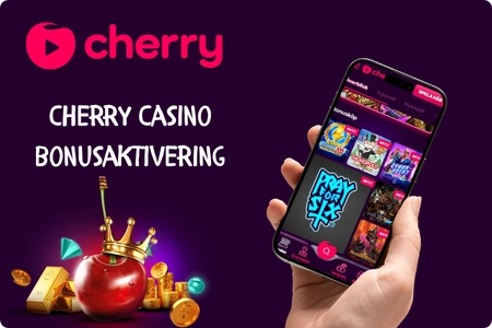 Krav för aktivering av bonus från Cherry Casino
