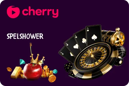Spelshower hos Cherry Casino online